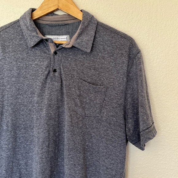 PD&C | Men’s Gray Polo - Picture 3 of 10